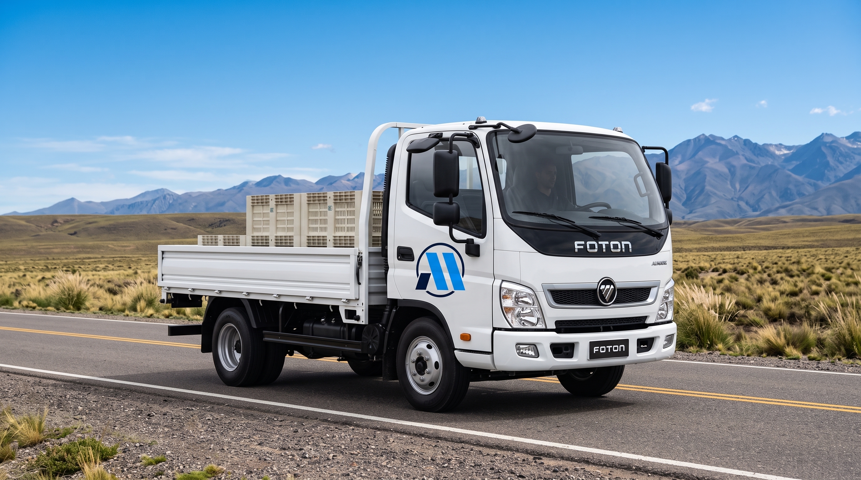 Foton Aumark en ruta patagónica
